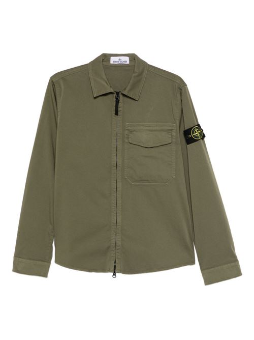Zip-Up Overshirt STONE ISLAND | L1S151200015S0012V005G